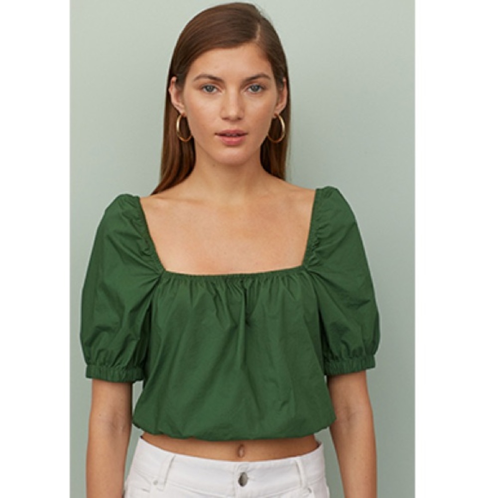 H&M Puff Sleeve Top